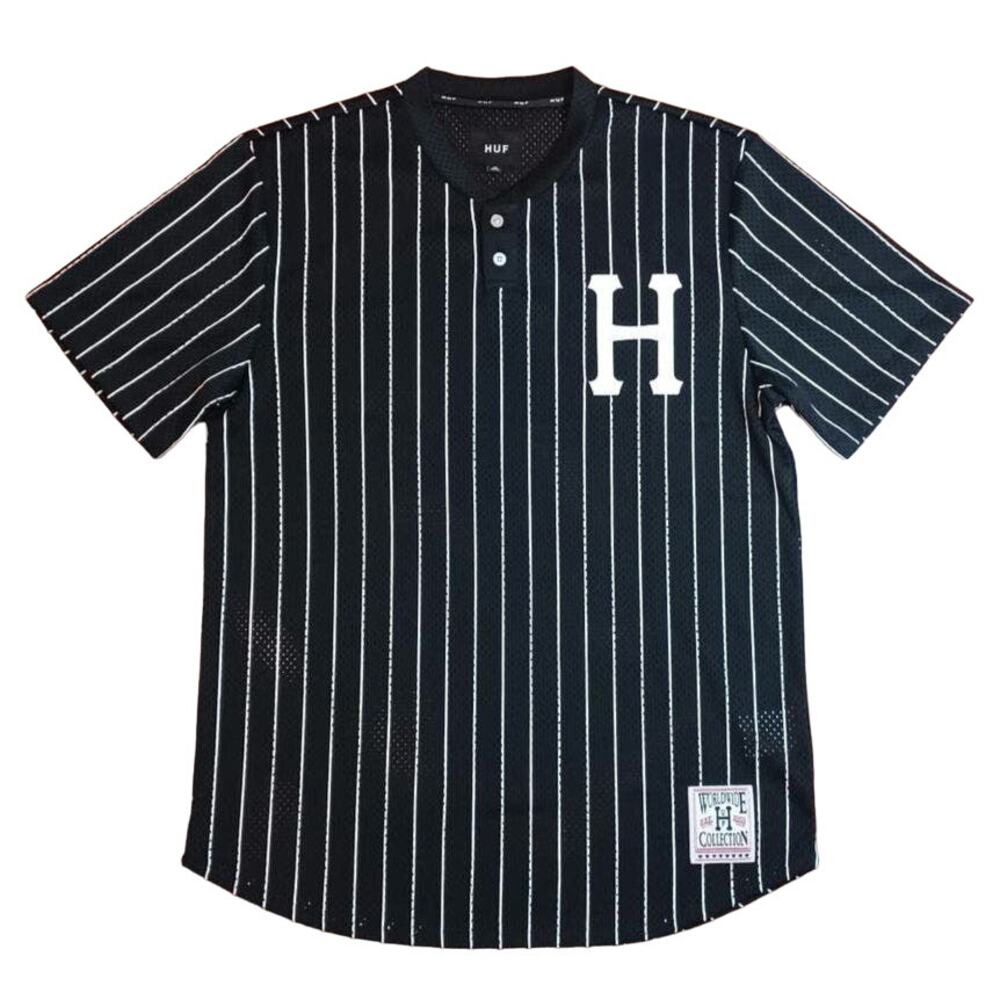 HUF Baseball Jersey WORLDWIDE COLLECTION sz:MEDIUM  EXCELLENT CONDITION